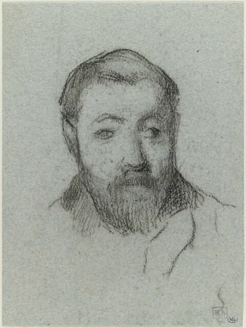 Emile Schuffenecker. Etude pour La famille Schuffenecker.