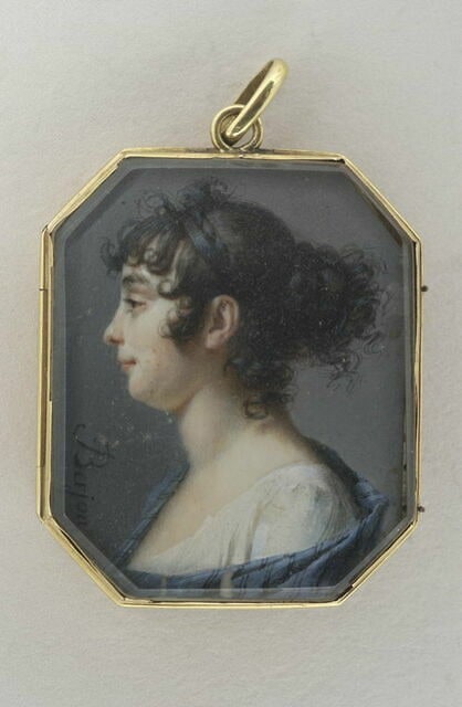 Portrait de femme, en buste
