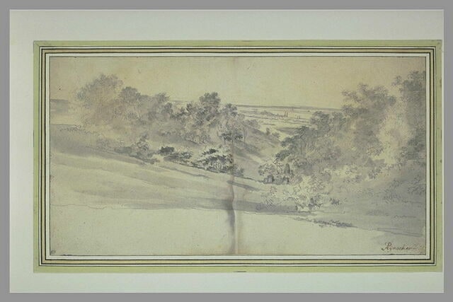 Paysage vallonné