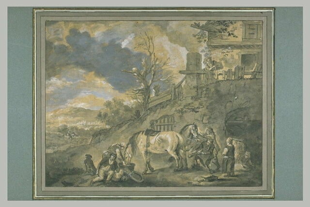Le maréchal ferrant