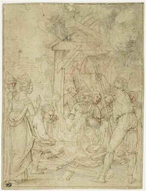 Scène de la vie de sainte Catherine