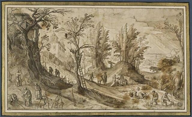 Le Mois de Mars : le travail de la vigne