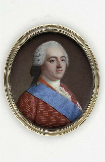 Portrait de Louis XV en buste
