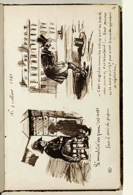 'L'invalide du pont des Arts'