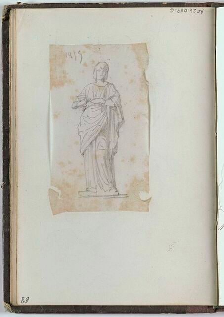 Figure drapée