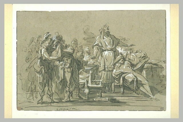 Scène antique