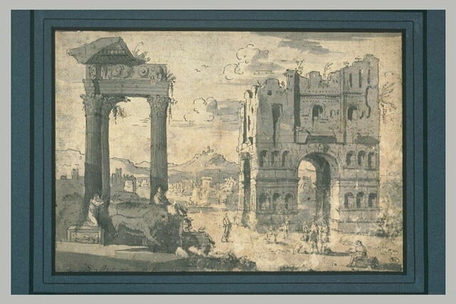Ruines des monuments antiques
