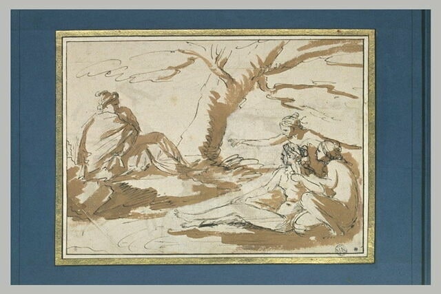 Scène mythologique