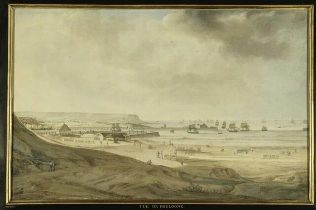 Vue de Boulogne (an XIII)