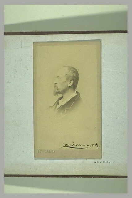 Portrait de Ziem, 1865