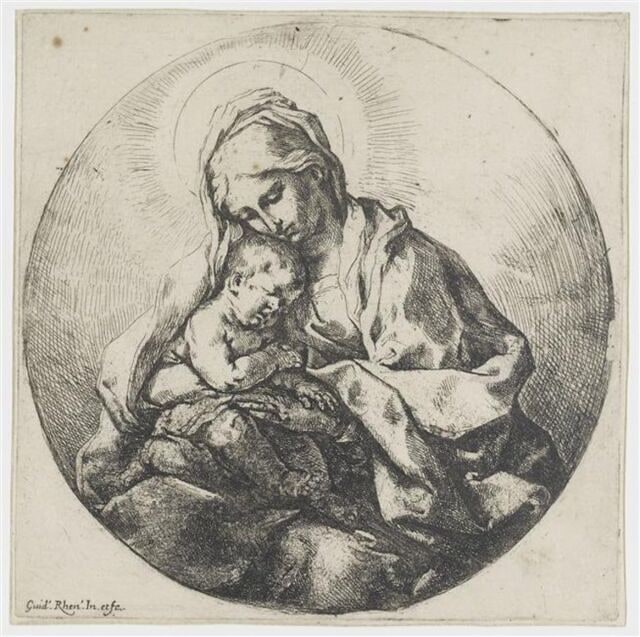 La Vierge et l'enfant Jésus