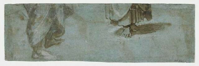 Pieds de saint Barthélemy et saint Thomas
