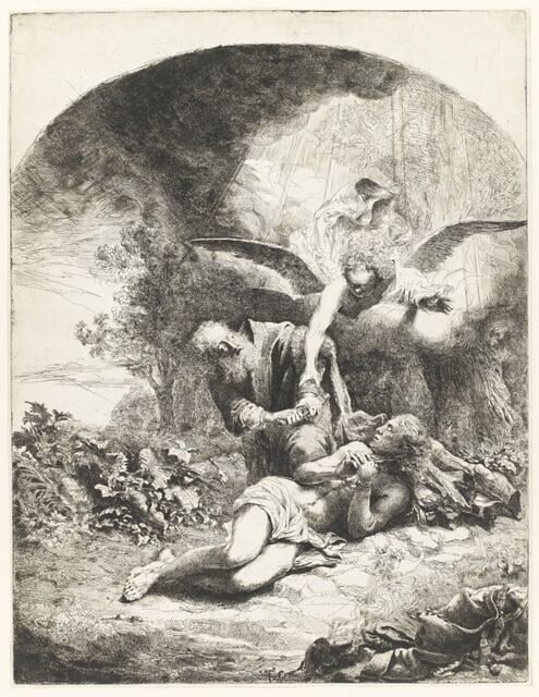 Le sacrifice d'Abraham