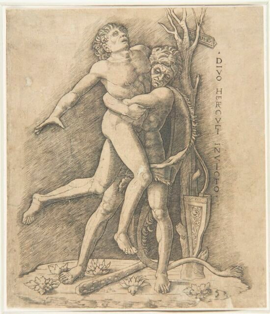 Hercule et Antée