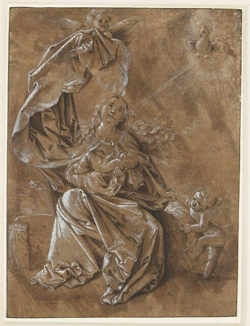 La Vierge et l'enfant Jésus