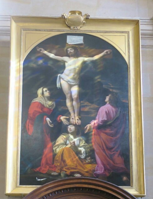 Le Christ en croix avec la Vierge, saint Jean et sainte Madeleine