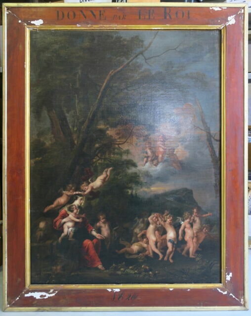 Les anges couronnant la Vierge