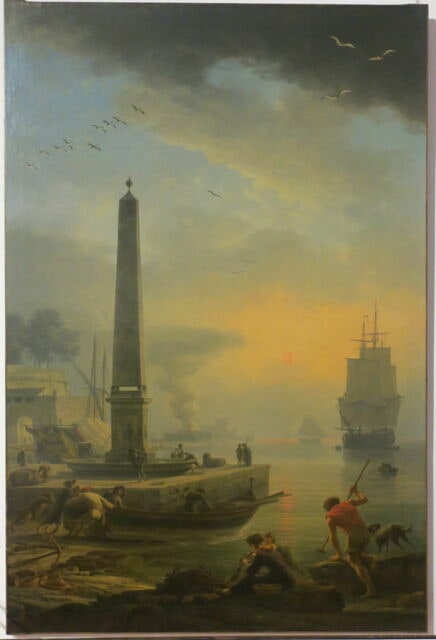 Le Matin à la mer. Le départ pour la pêche