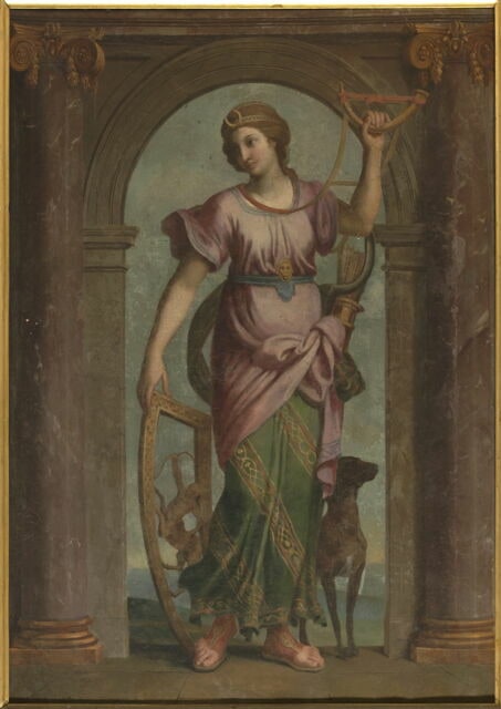 Diane avec le signe du sagittaire ; Novembre