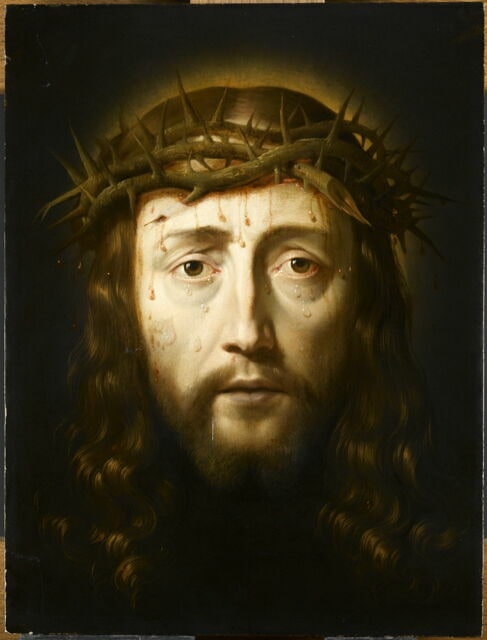 La Sainte Face couronnée d'épines