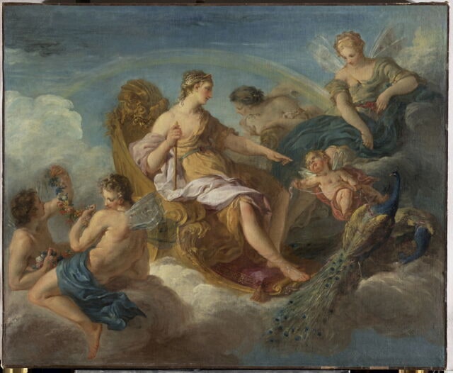 Junon, Iris et Flore