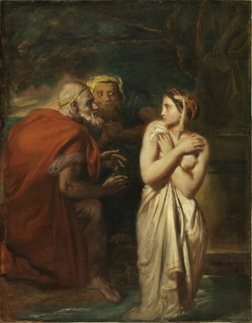 Suzanne et les vieillards.
