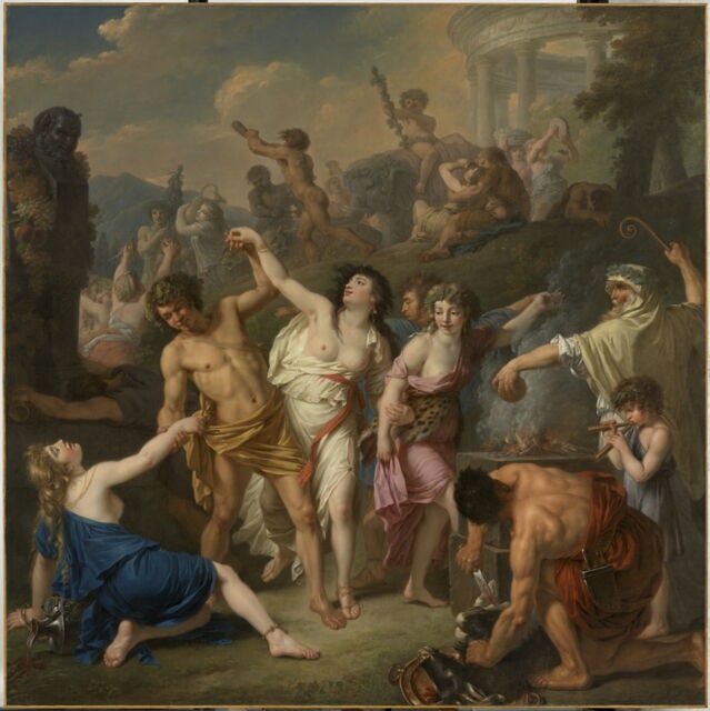 L'Automne ou Les fêtes de Bacchus.