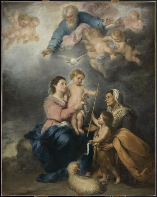 La Sainte Famille, dite aussi La Vierge de Séville