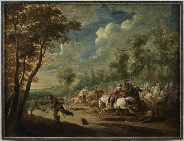 Choc de cavalerie