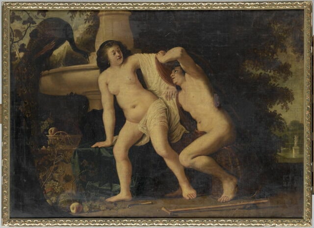 Vertumne et Pomone, dit auparavant Ixion trompé par Junon