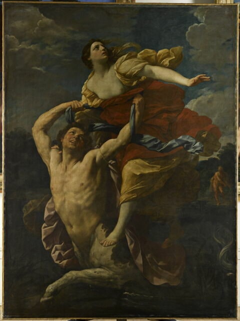 Déjanire enlevée par le centaure Nessus