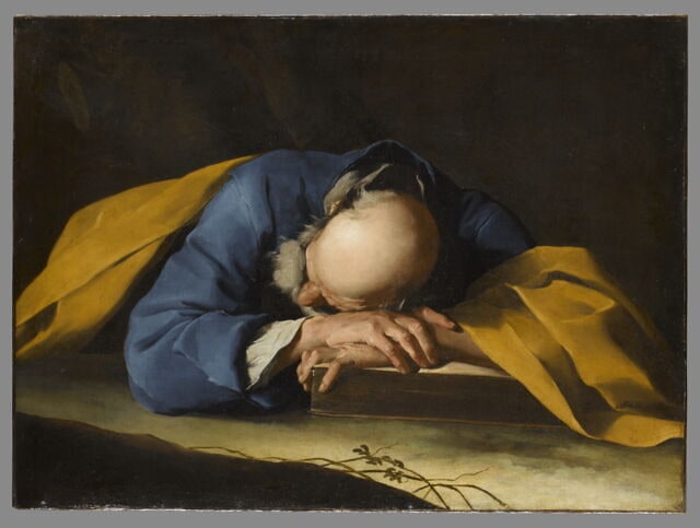 Le Sommeil de saint Pierre (?)