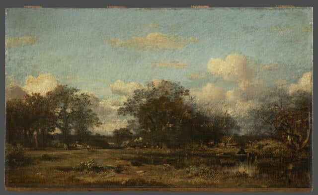 Paysage avec rivière