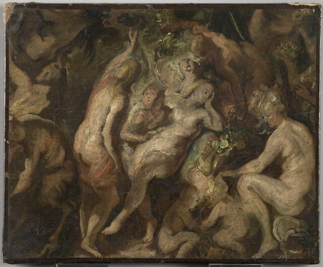 Nymphes et satyres