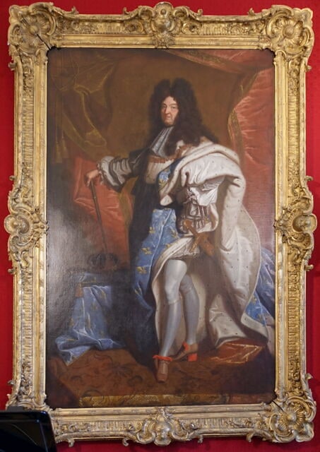 Portrait en pied de Louis XIV