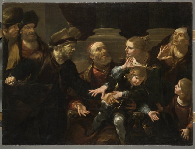 Joas sauvé de la persécution d'Athalie
