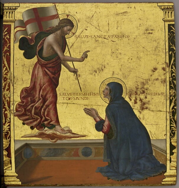 L'Apparition du Christ à la Vierge