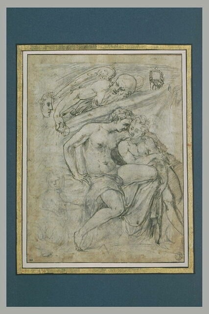 Le Temps, Vénus et l'Amour et deux autres figures