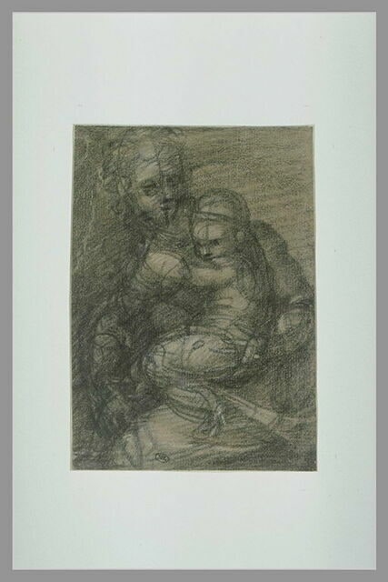 La Vierge à l'Enfant assise