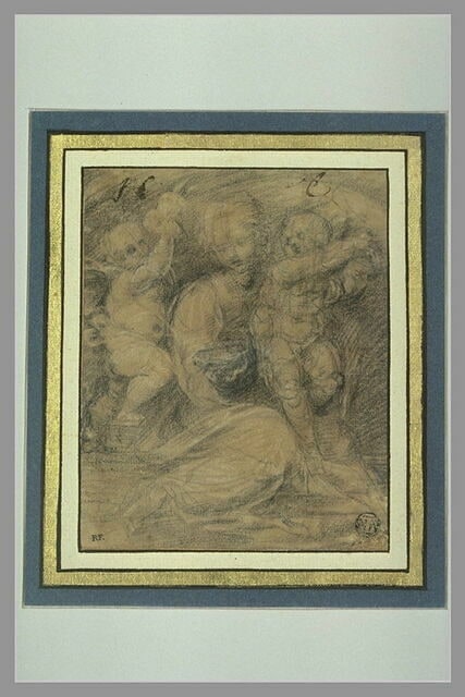 La Vierge à l'Enfant et le petit saint Jean