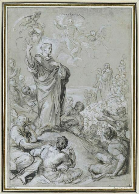 Prédication de saint Vincent Ferrier (?)
