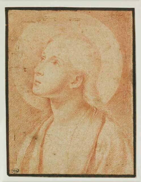 Buste de la Vierge de l'Annonciation