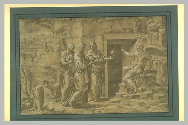 Saintes femmes au sépulcre du Christ