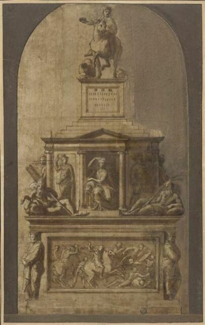 Projet pour le monument funéraire de Francesco II Gonzaga