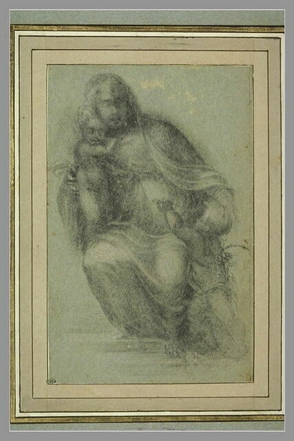 Vierge à l'Enfant avec le petit saint Jean