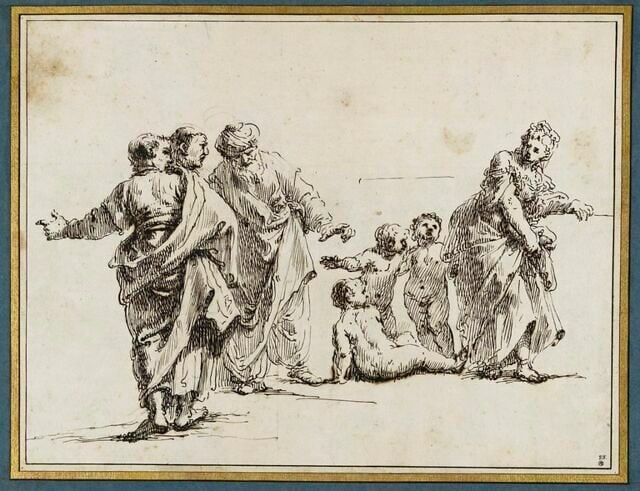 Groupe de personnages