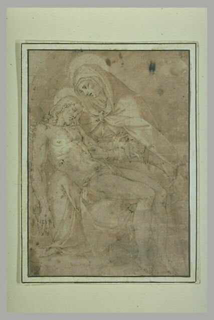Le Christ mort sur les genoux de sa mère