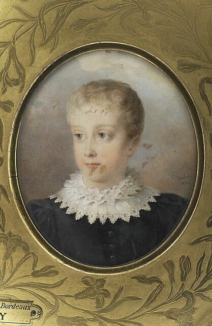 Le duc de Bordeaux, enfant