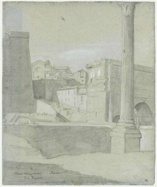 Vue du Campo Vaccino