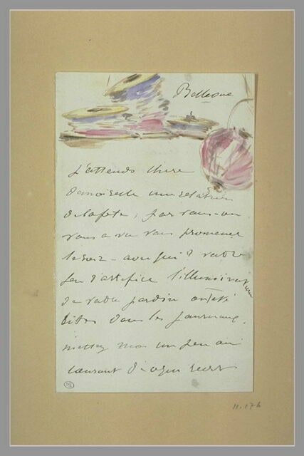 (1880), Bellevue, à Isabelle Lemonnier